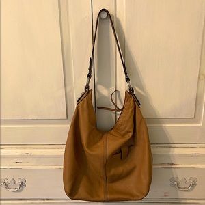Tignanello light brown handbag